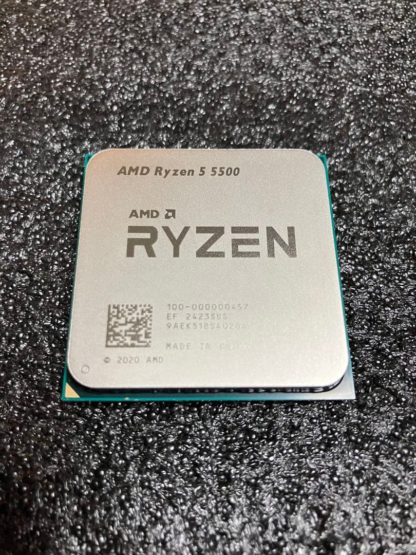 【ほぼ未使用】CPU Ryzen 5 5500 (MSI製マザボセット＋α)