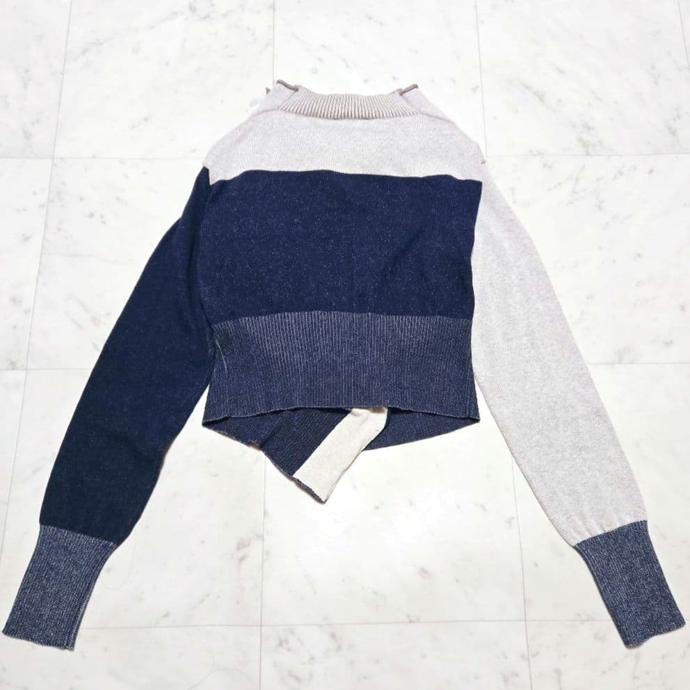 【未使用タグ付】ヴィヴィアンウエストウッドレッドレーベル 変形 カーディガン