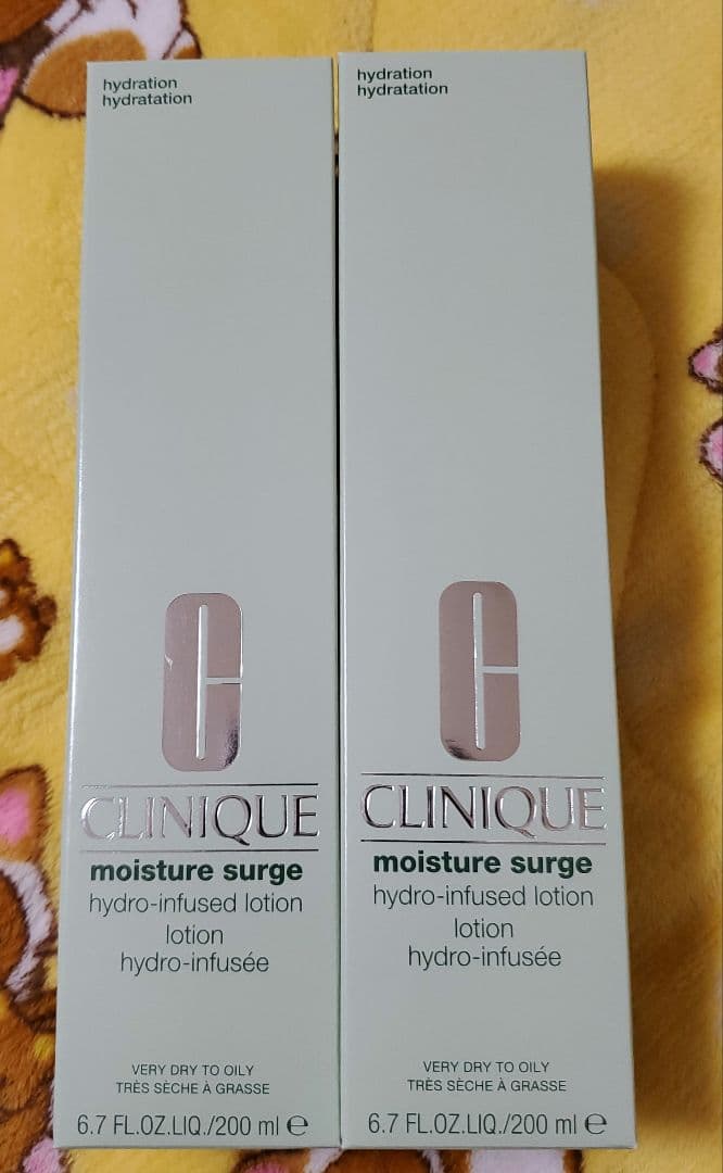 【新品】クリニーク モイスチャーサージ ローション 200ml 2本セット