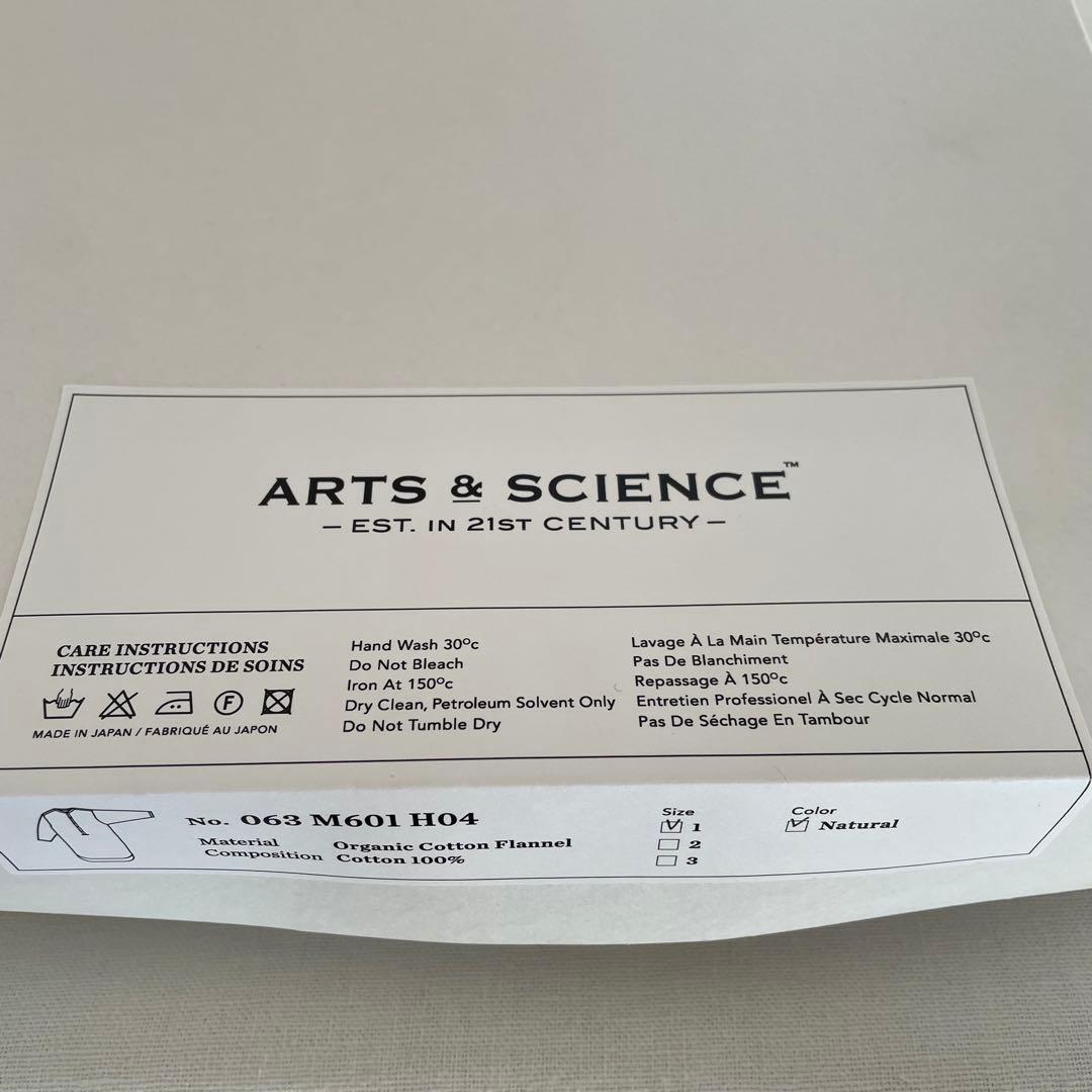ARTS&SCIENCE Middle night shirt ナイトシャツ