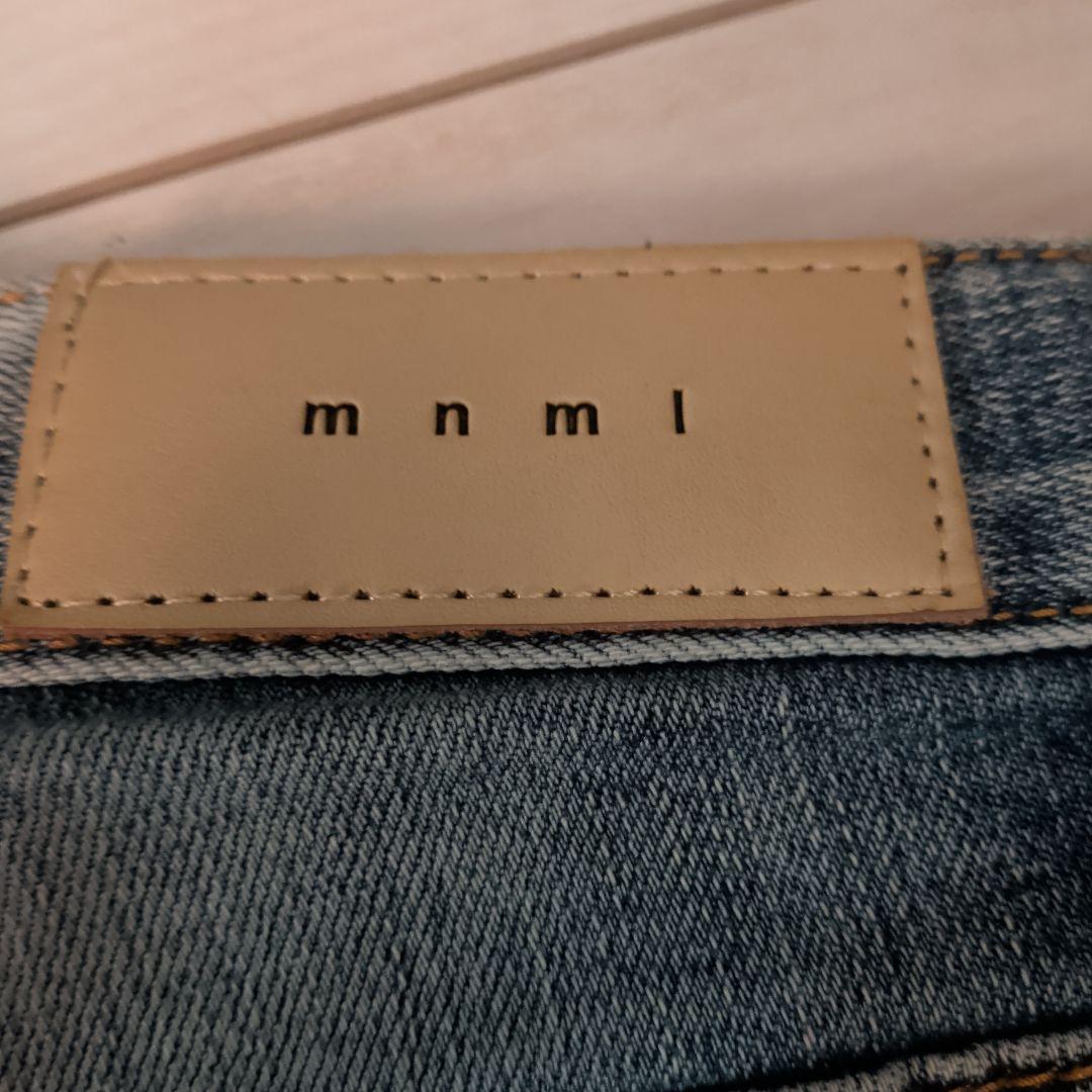 正規品!!eyden着用mnmlスプラッシュデニム30