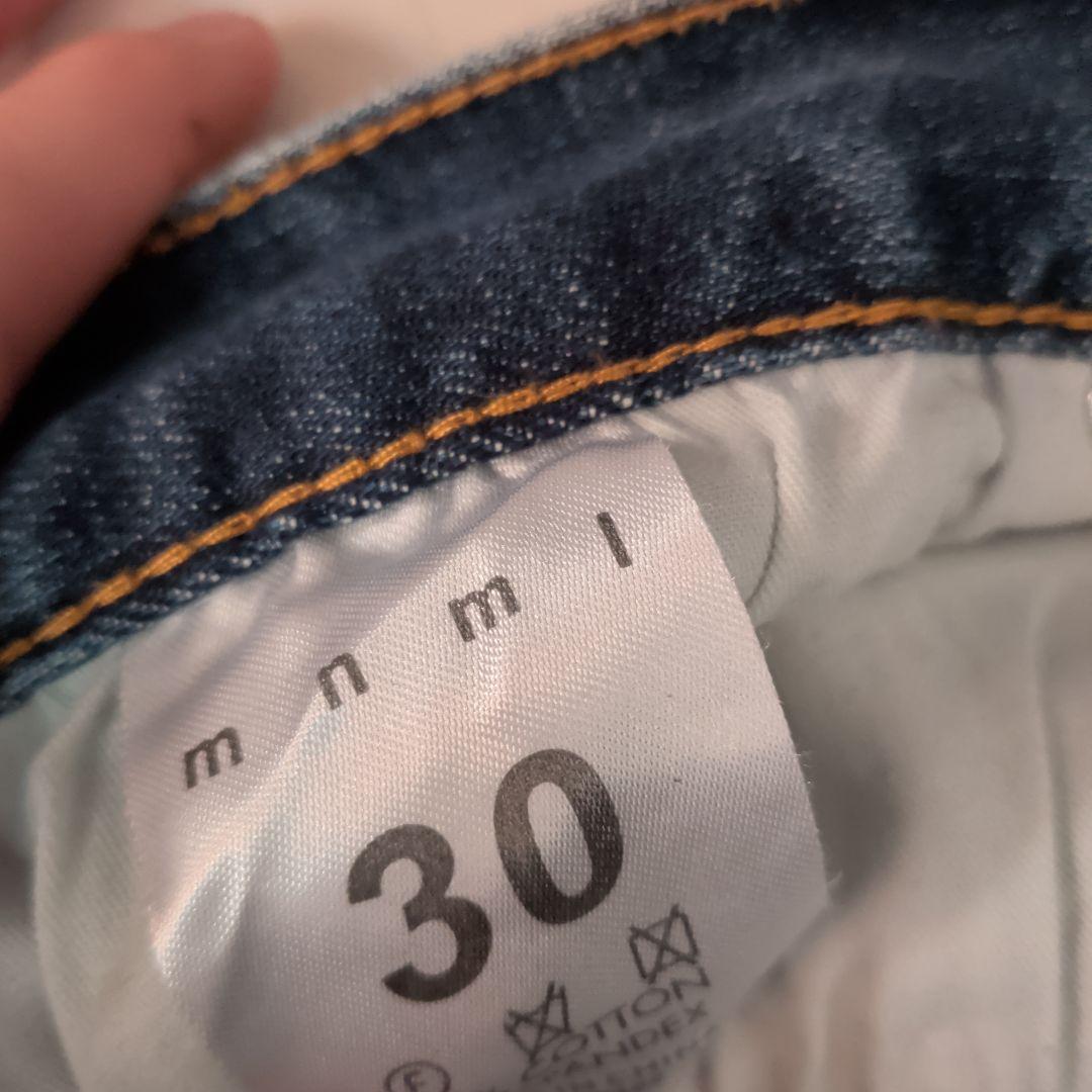 正規品!!eyden着用mnmlスプラッシュデニム30