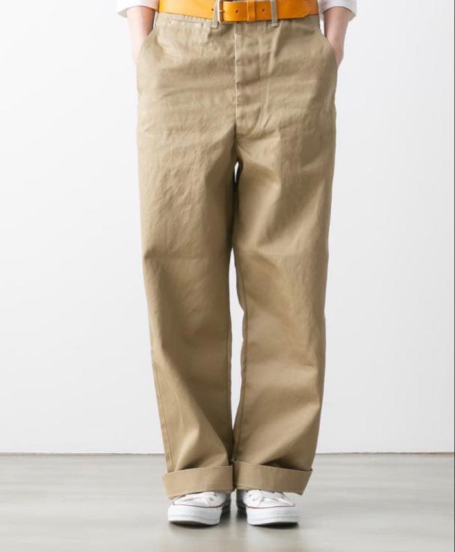 orslowオアスロウ　ヴィンテージフィットアーミートラウザー　カーキ XXS