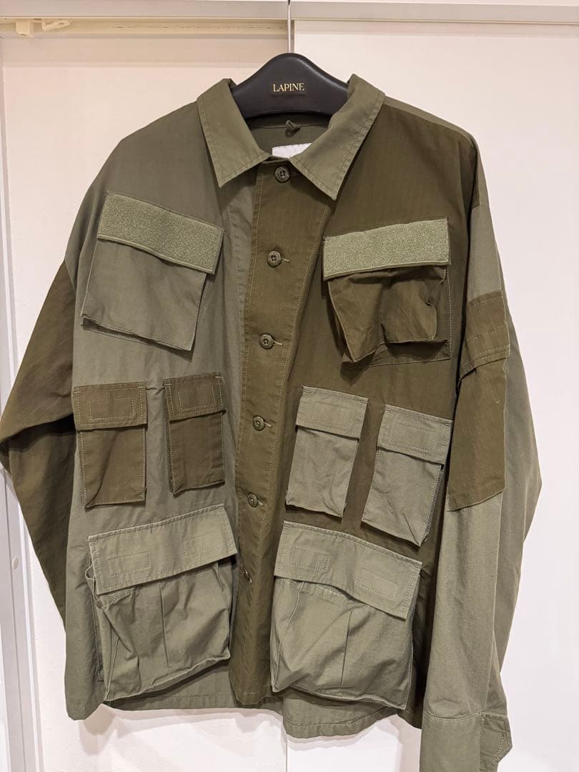 wtaps modular shirt AW17 希少