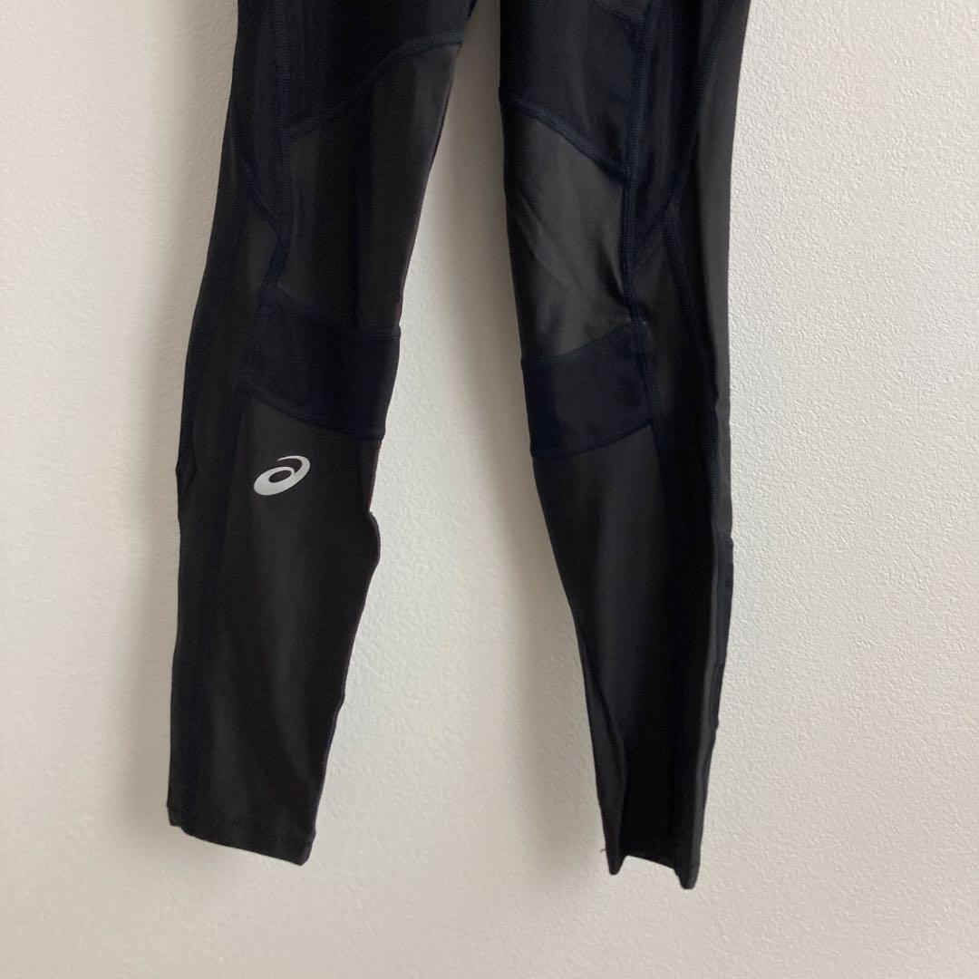 アシックス　メンズ　ロングタイツ　M　レギンス　モーションマッスルサポート脚足