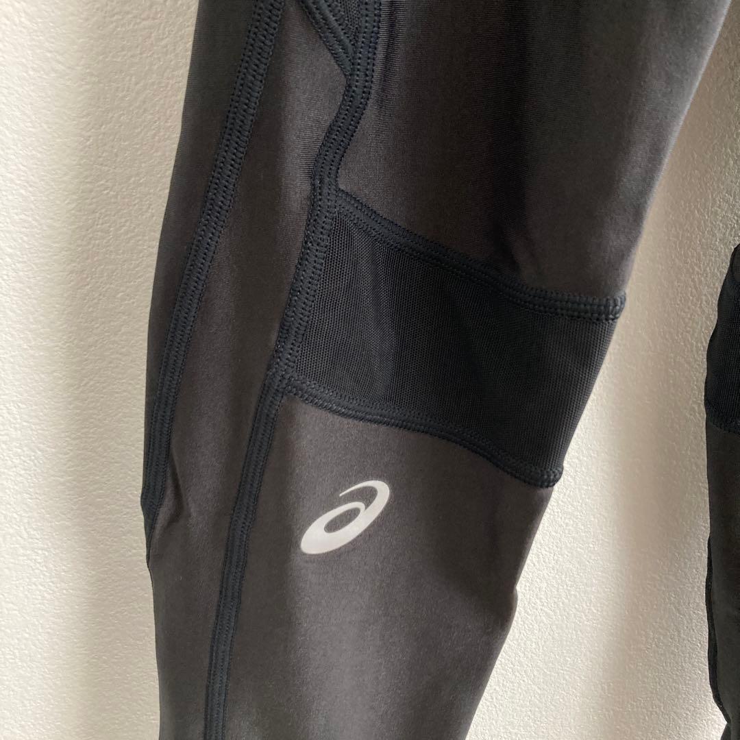 アシックス　メンズ　ロングタイツ　M　レギンス　モーションマッスルサポート脚足