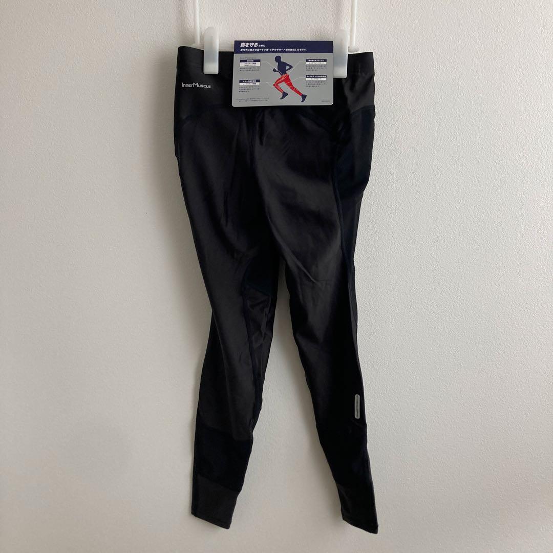 アシックス　メンズ　ロングタイツ　M　レギンス　モーションマッスルサポート脚足
