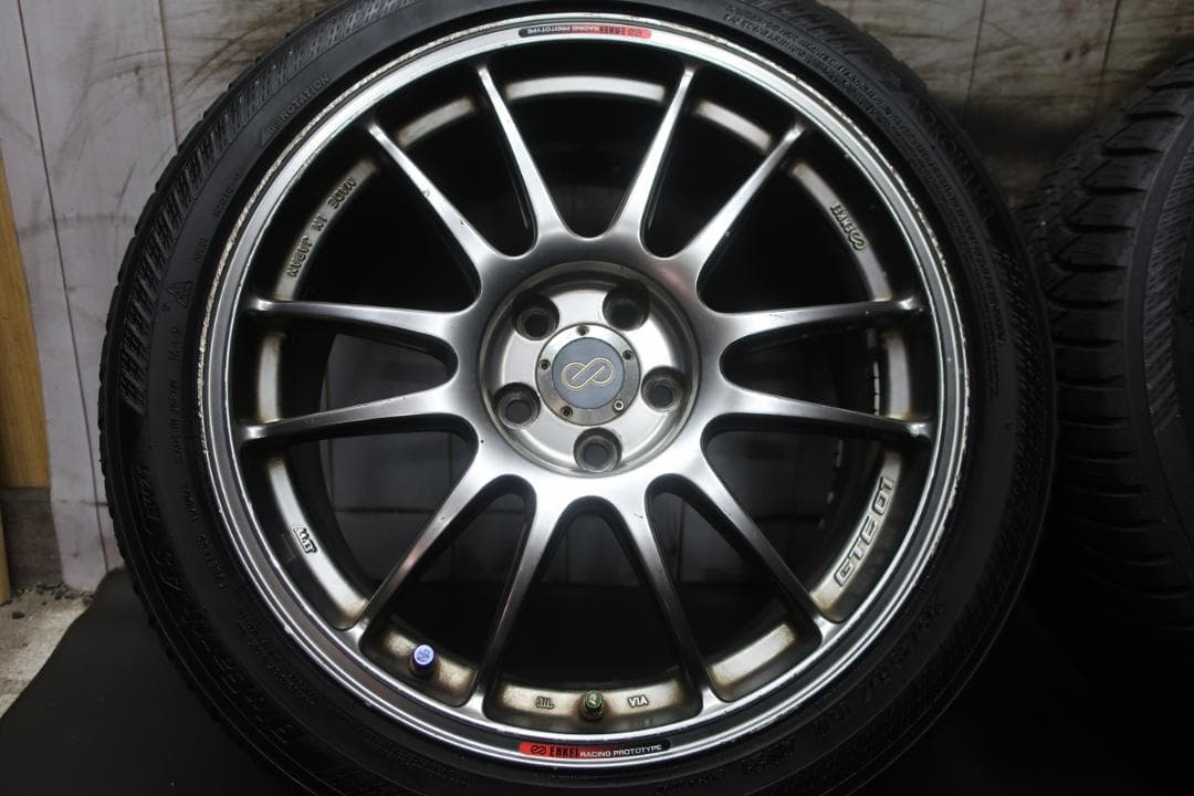 ENKEI GTC01 PCD100 5穴 215/45R17 オールシーズン