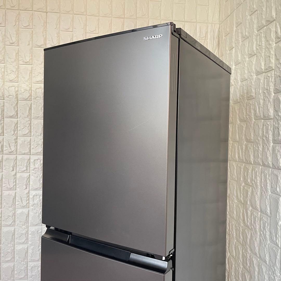 東京23区配送無料✨設置まで❗️冷蔵庫　シャープ　SJ-D15J-H 美品