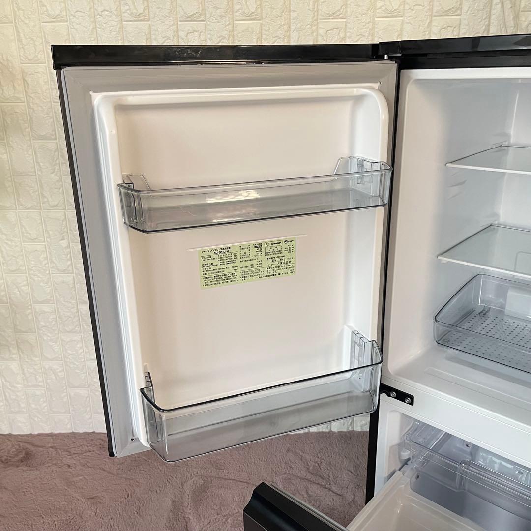東京23区配送無料✨設置まで❗️冷蔵庫　シャープ　SJ-D15J-H 美品