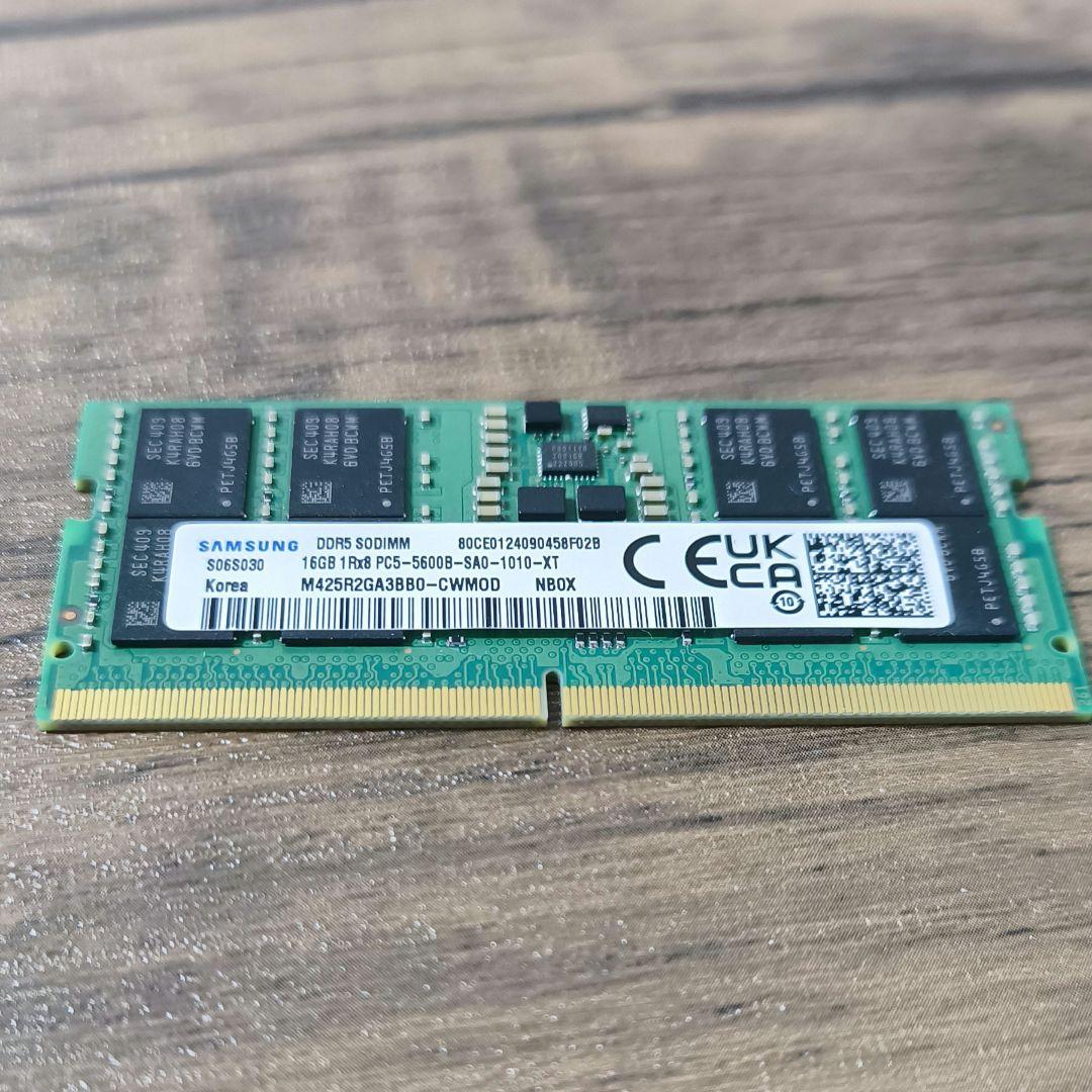 メモリー 16GB DDR5 SO-DIMM PC5-5600