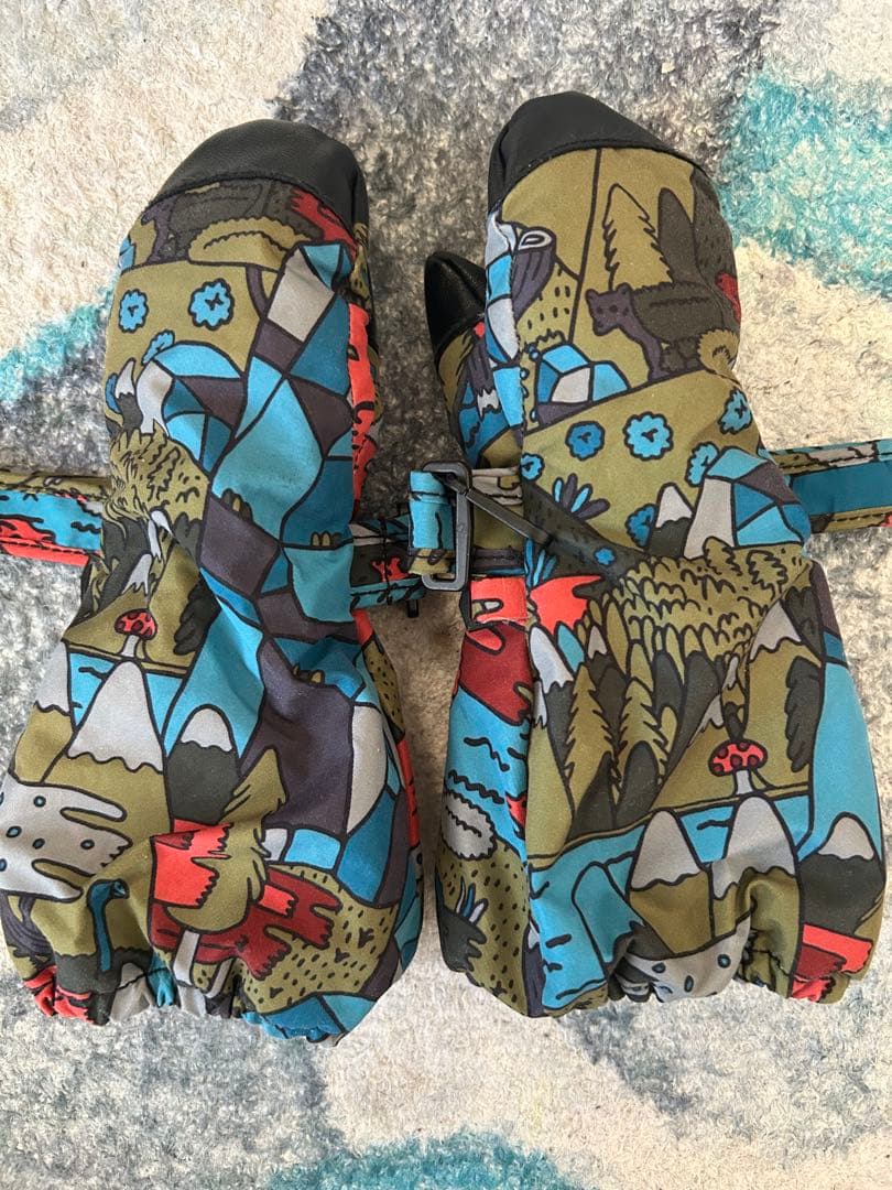 BURTON スキースノーボードウェア 2T 手袋・ゴーグルヘルメット付き