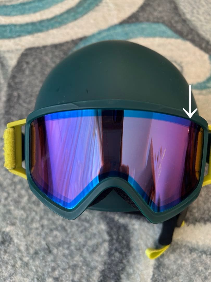 BURTON スキースノーボードウェア 2T 手袋・ゴーグルヘルメット付き