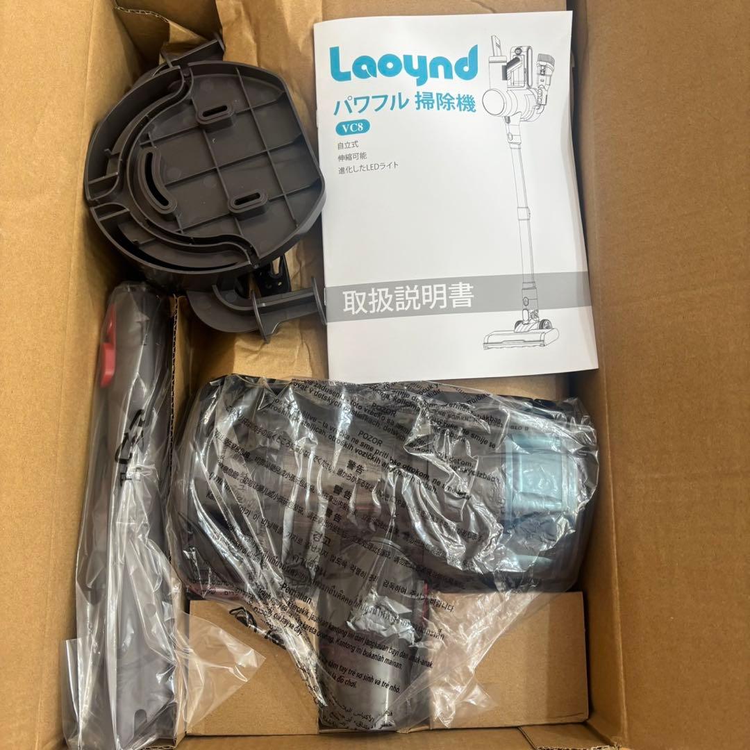 大特価✨掃除機コードレス86000Pa 超強力吸引　自立式　60分連続稼働