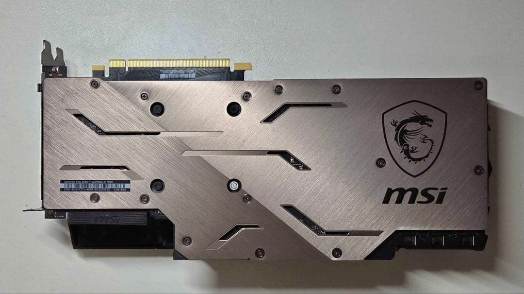 【ジャンク】RTX 2080 Ti 映像ノイズ・コード43有（分解歴なし）