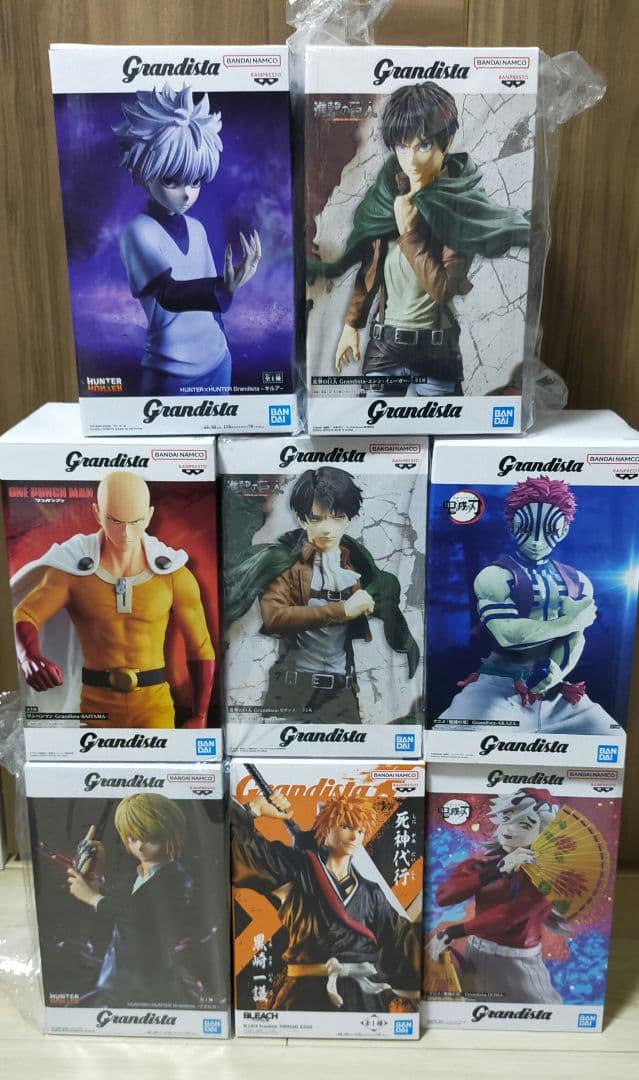 Grandista 8個セット　キルア、クラピカ、童磨、猗窩座など