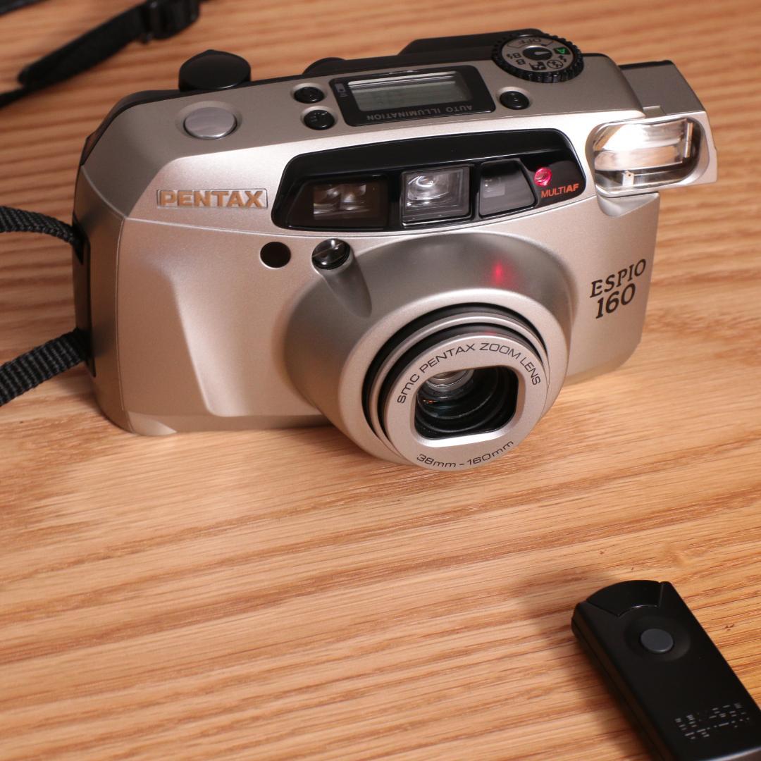 美品 PENTAX ESPIO160 リモコン ＆ 純正ケース付 動作確認済