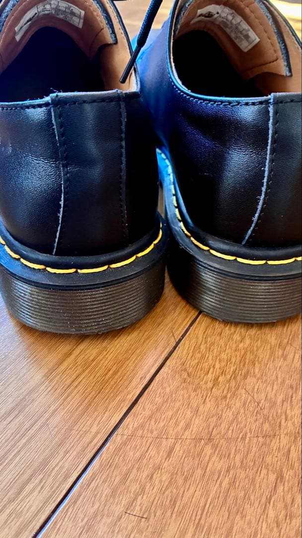 た*み様 ドクターマーチン　3ホール　イエローステッチ