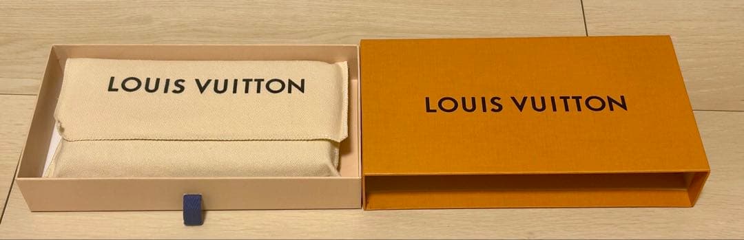 ニ*読様 ルイヴィトン ジッピーウォレット ブルーグラデーション マヒナ