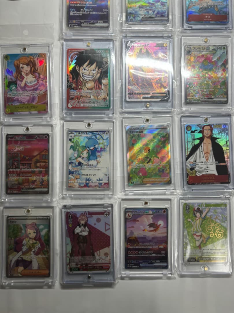 ワンピース、ポケモン、ホロライブ、リコリコ、チェンソーマンカードまとめ売り