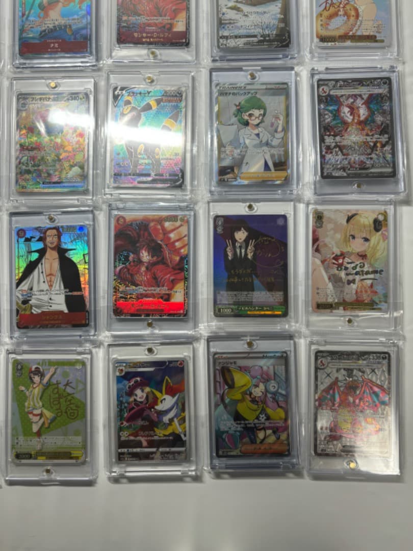 ワンピース、ポケモン、ホロライブ、リコリコ、チェンソーマンカードまとめ売り