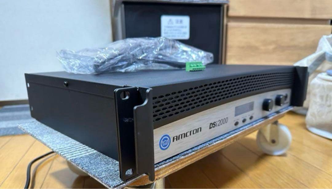 AMCRON DSi2000 アンプ 本体 保護ケースつけ 値下げ中