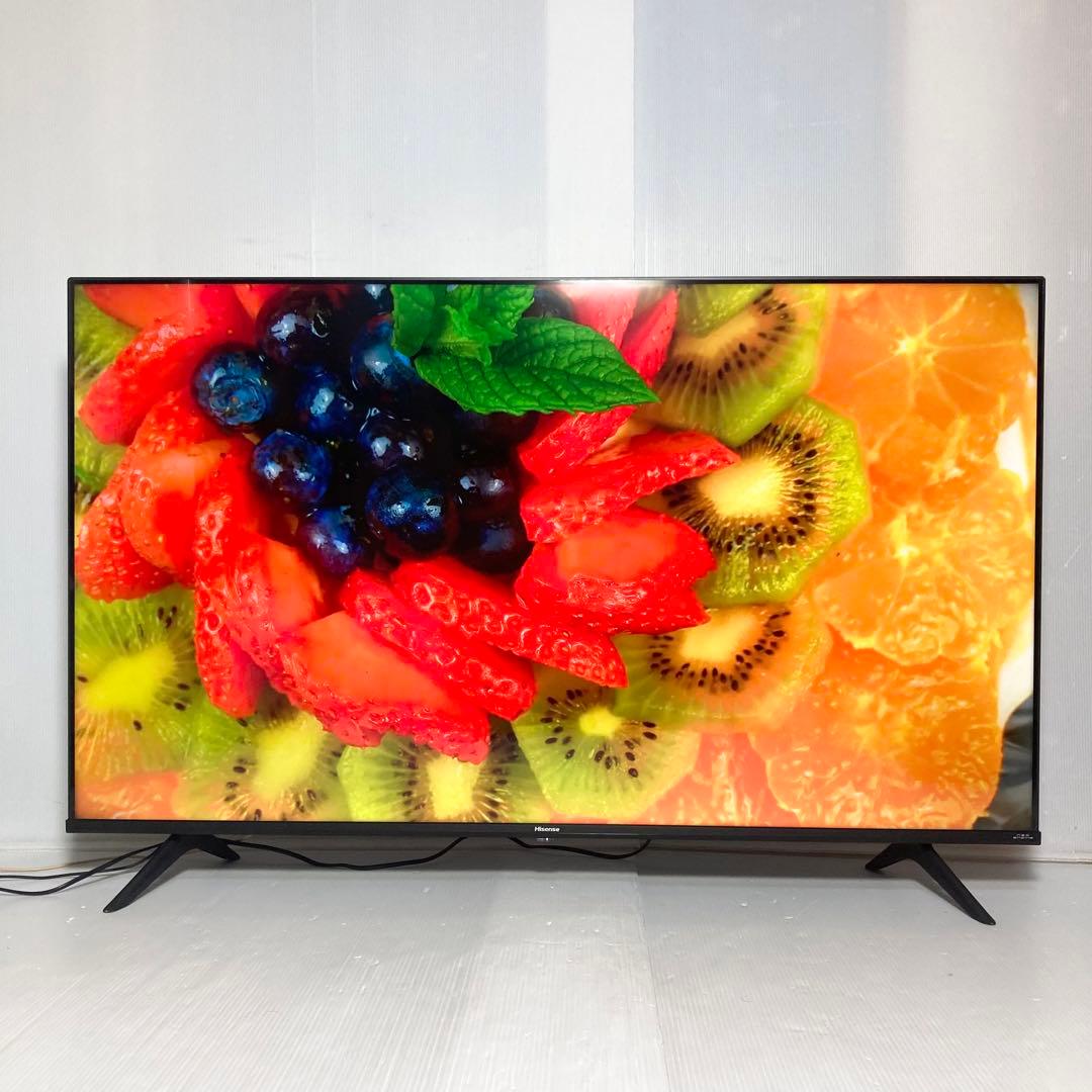 美品 ハイセンス 50型 4K液晶テレビ 50E6G 2021年製