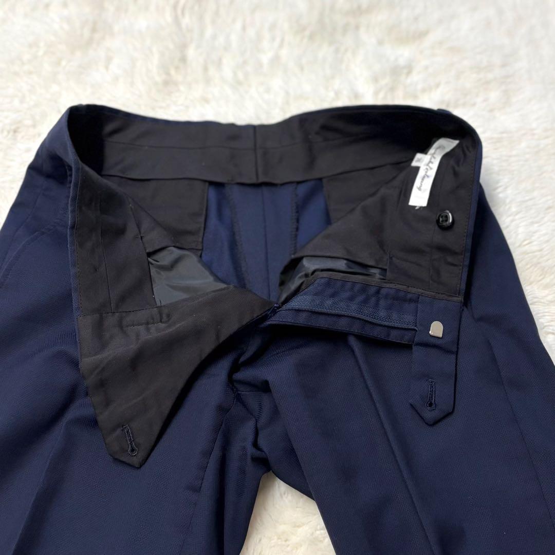 green label relaxingネイビー 3ピース スーツセットアップ