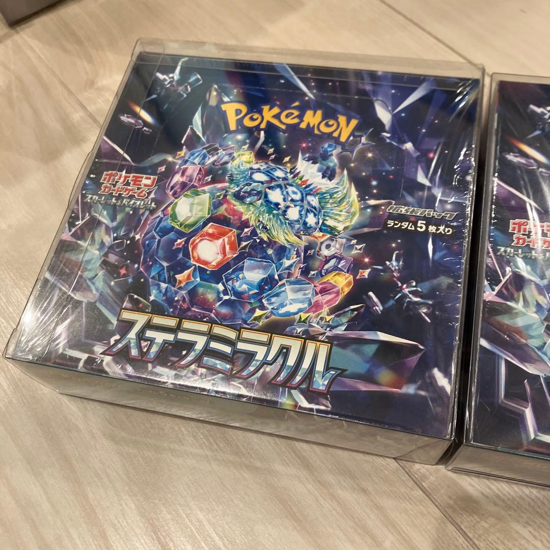 ステラミラクル　新品未開封シュリンク付きBOX ポケモンカード