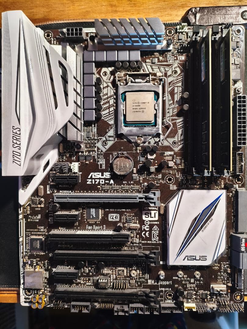 【送料込】i5 6600K　ASUSZ170　16gbRAM　セット