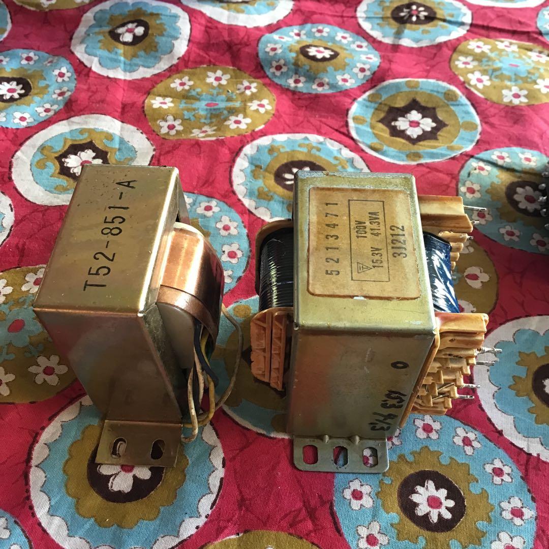 トランス 6個セット アンプ　真空管　オーディオ　検索　ラックスマン　サンスイ