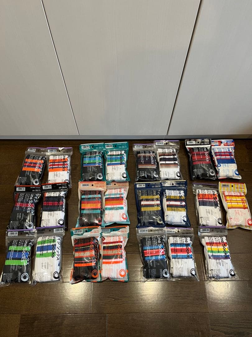 【新品】23点セット　ファミマ　ラインソックス