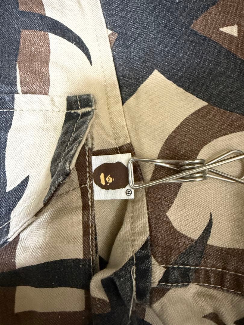 o*w様 90's 初期BAPE エイプ トライバルカモ M65 ASAT ジャ