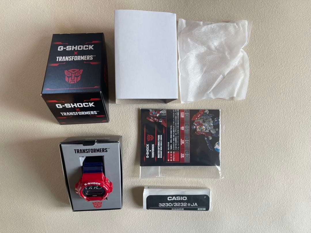 G-SHOCK コラボ トランスフォーマー DW-6900TF-SET