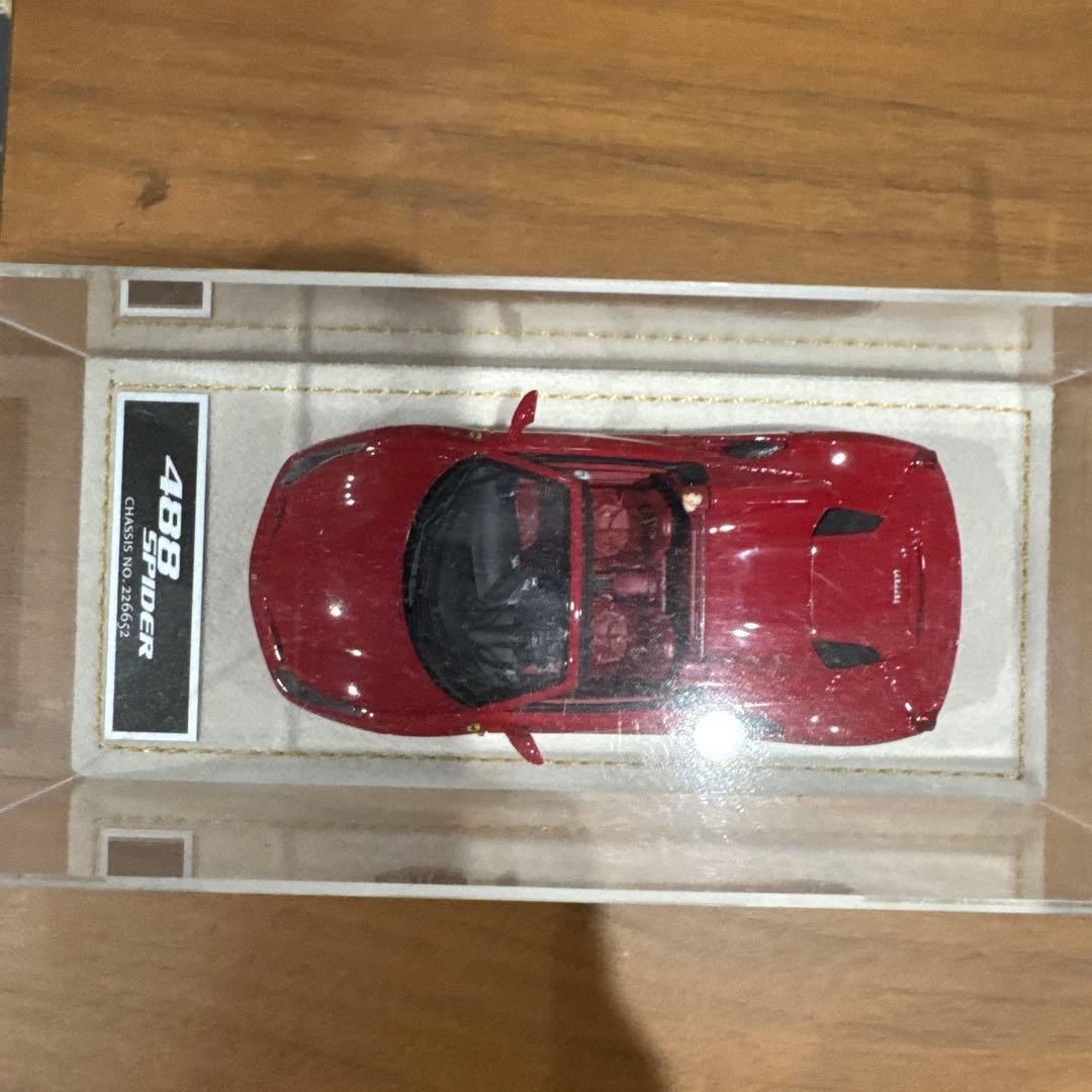 MRコレクション 488GTB フェラーリ　メッキ