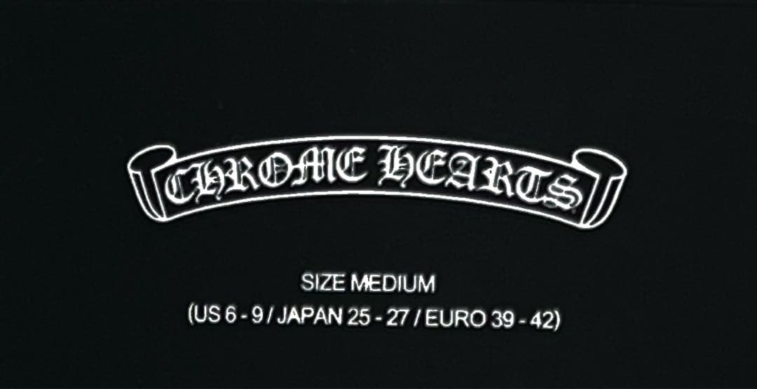 【新品】CHROME HEARTS ソックス Mサイズ (25〜27㎝)