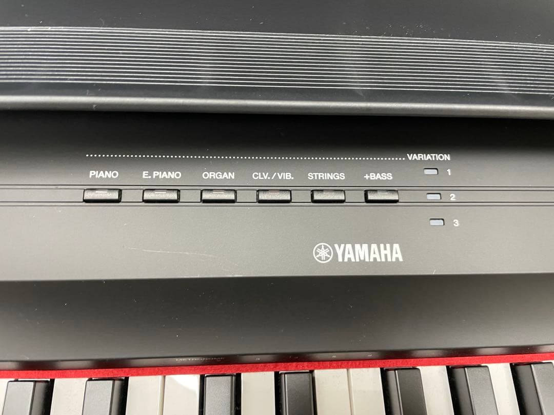 YAMAHA ヤマハ 88鍵 電子ピアノ　P-125aB 2025年製　美品