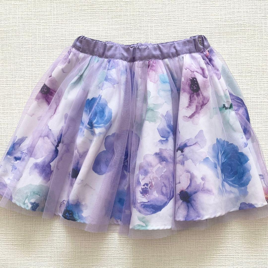 ANNASUI mini 120 フォーマル4点　パープル　リボン