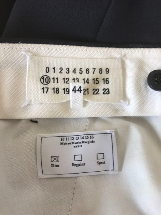 元値10万 マルジェラ切り替えスラックス