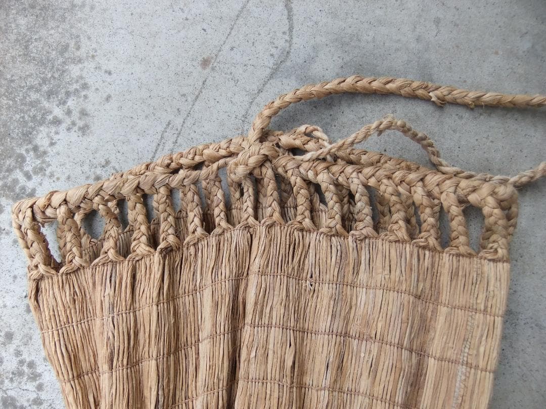 アイヌ民具　編み袋　サラニプ*2