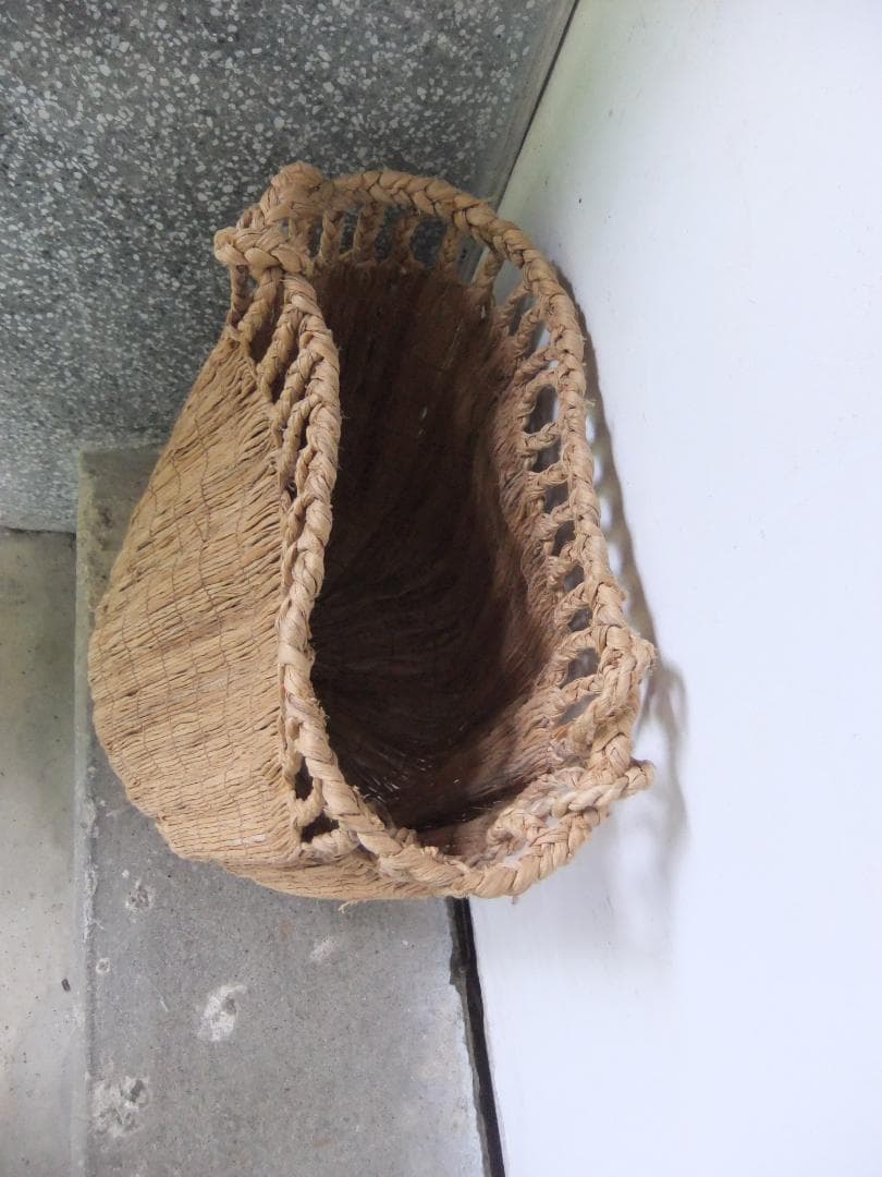 アイヌ民具　編み袋　サラニプ*2