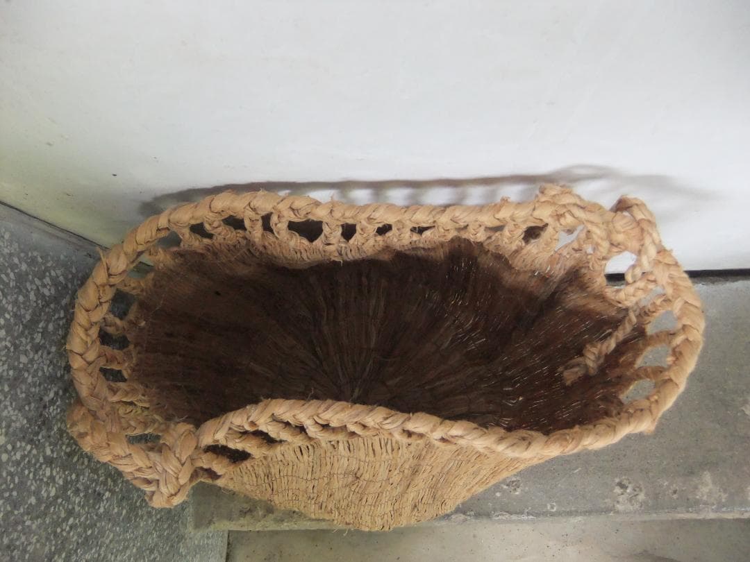 アイヌ民具　編み袋　サラニプ*2