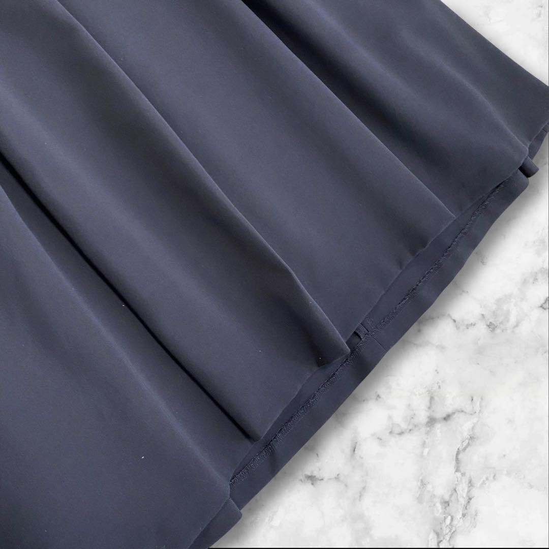 23区　VERYコラボ　クラッシータックワンピース　濃紺　大きいサイズ　50