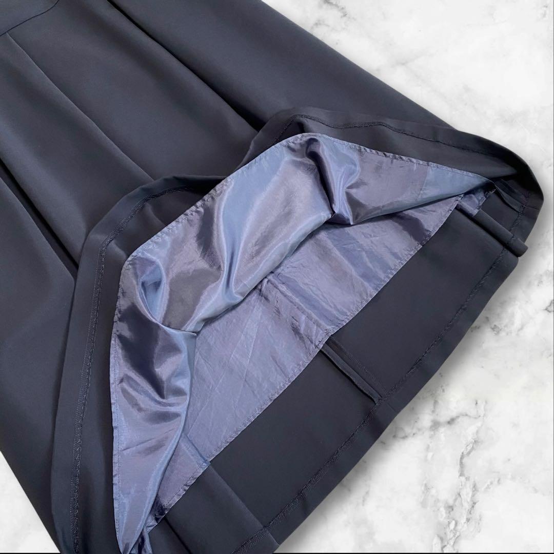 23区　VERYコラボ　クラッシータックワンピース　濃紺　大きいサイズ　50