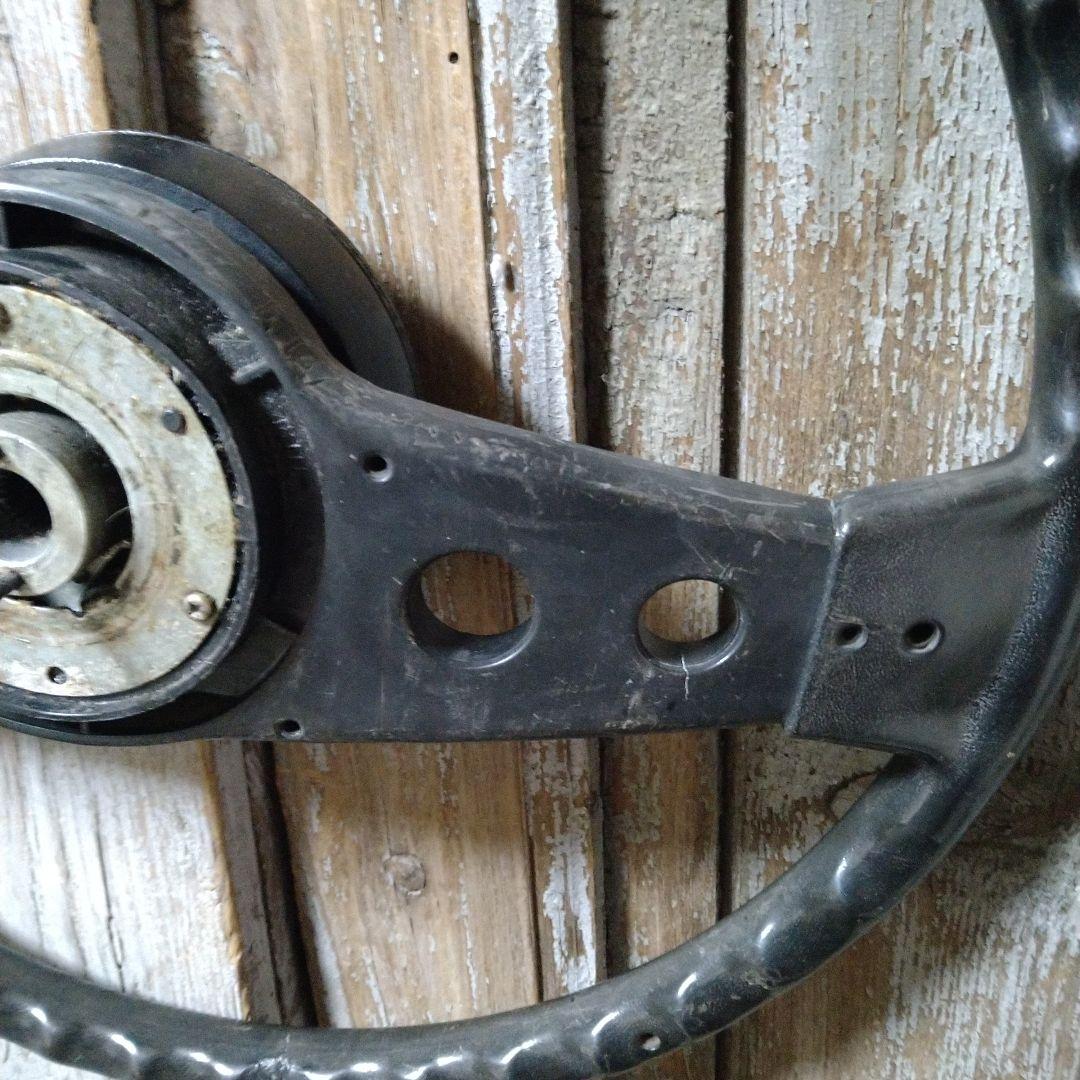 ◆スズキ ジムニー SJ30 純正ハンドル ステアリング 当時物