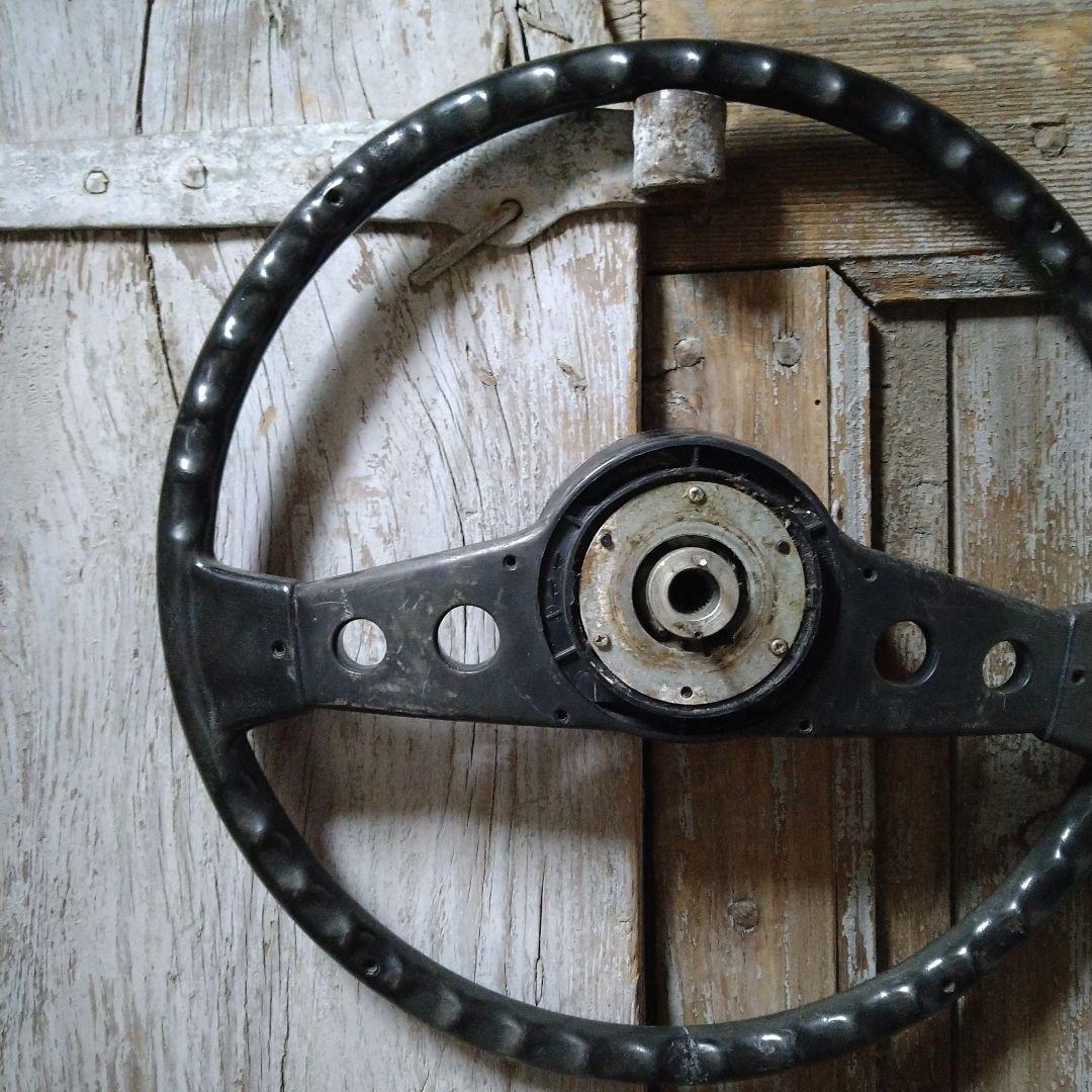 ◆スズキ ジムニー SJ30 純正ハンドル ステアリング 当時物