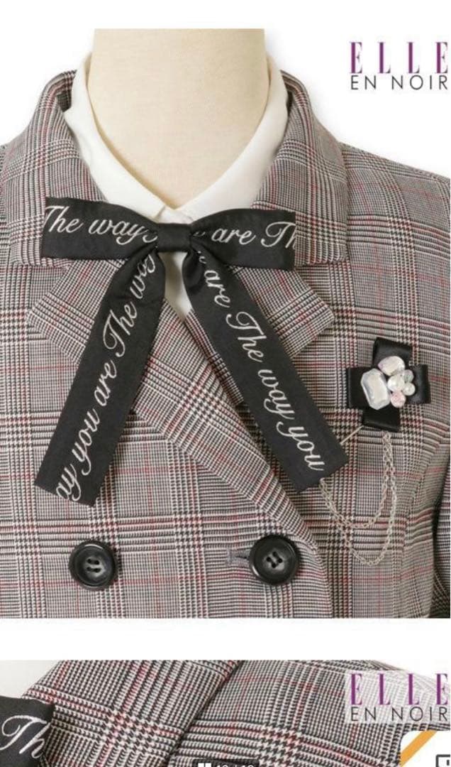 ★しずく★ELLE EN NOIR スーツ　160センチ　ソックス付き