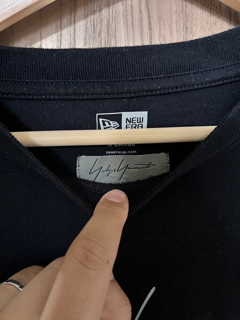 Yohji Yamamoto × NEWERA 長袖 ロンT XLサイズ
