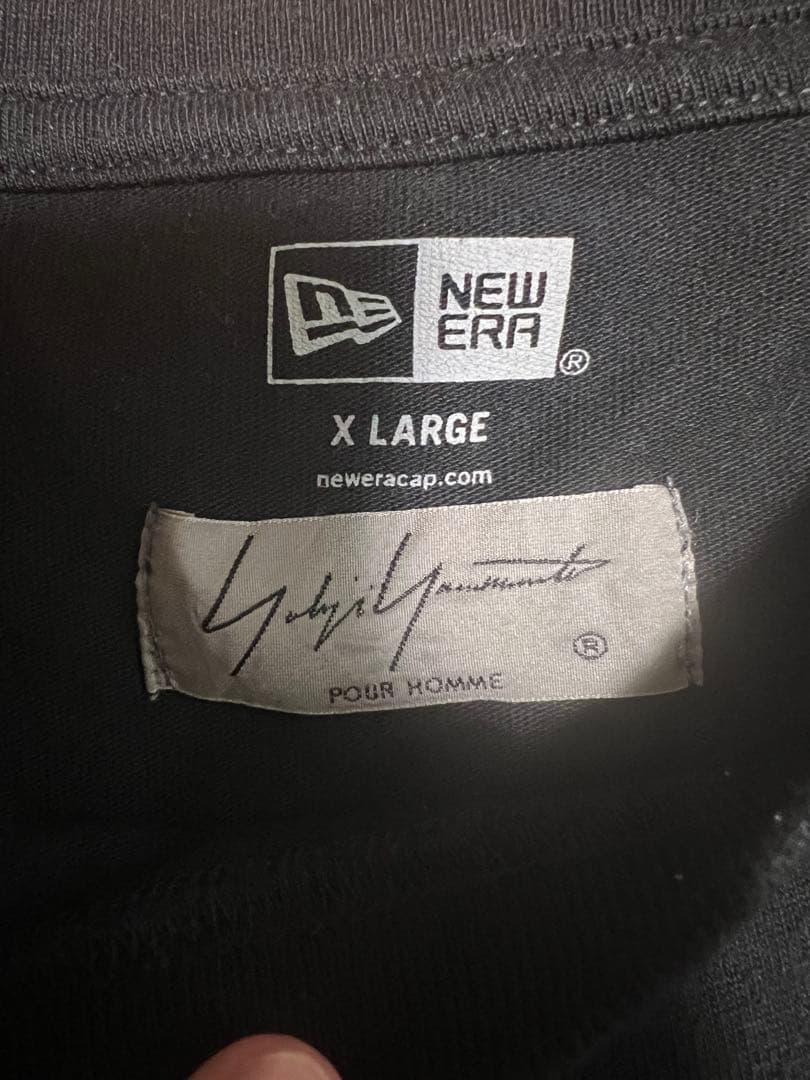 Yohji Yamamoto × NEWERA 長袖 ロンT XLサイズ