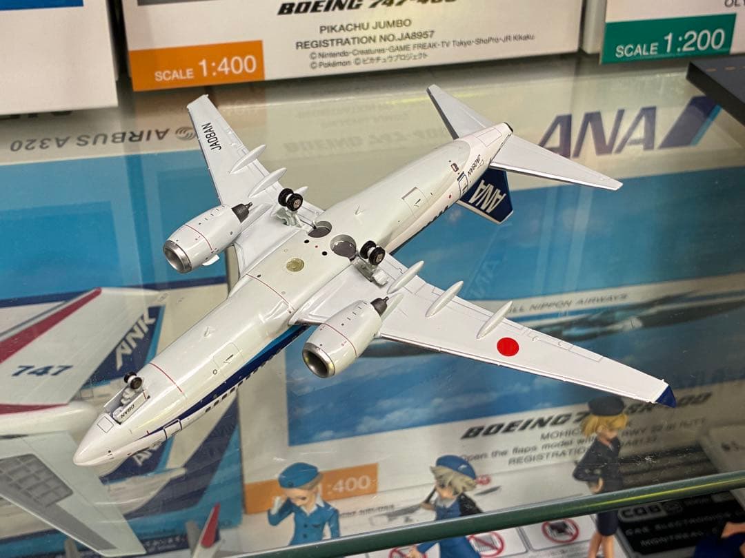 ダ*ン様 ANA B737-781 JA08AN 1/200 金属製 JCWIN